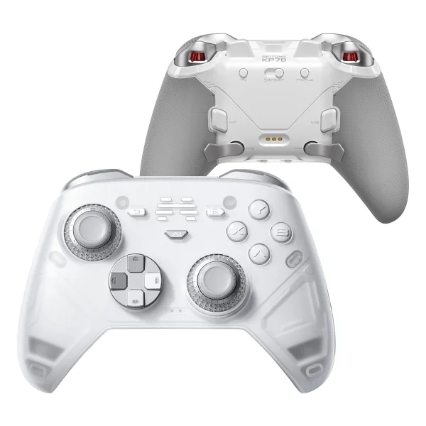 BEITONG KP70 Kapasitif Joystick Adaptive Trigger Kablosuz Beyaz Kablosuz Gamepad ( PC Uyumlu )