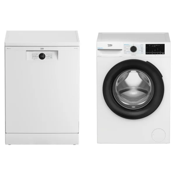 Beko 2'li Çeyiz Seti Cmxd 9100 cm Çamaşır Makinesi ve Bm 4144 Wf 4 Programlı Bulaşık Makinesi