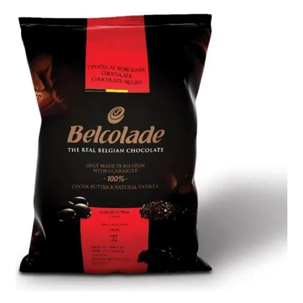 Belcolade Noir Drop Bitter Çikolata 15 kg