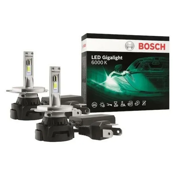 Bosch Gigalight H4 12 V 30 W 6000 K Beyaz Işık Led Xenon Far