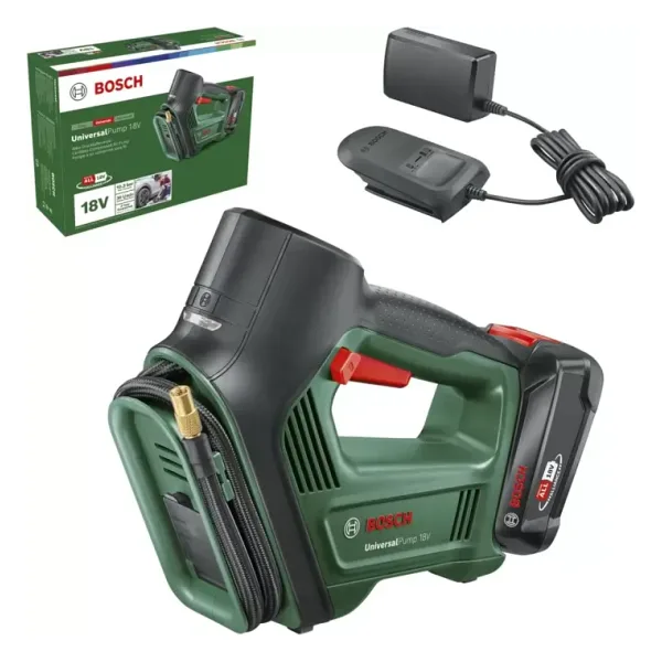 Bosch UniversalPump 18V Tek Akülü 2 Ah Araç Kompresörü