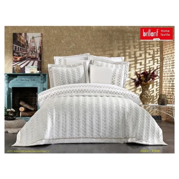 Brillant 43171 Mdf Sandıklı 9 Parça Çeyiz Seti