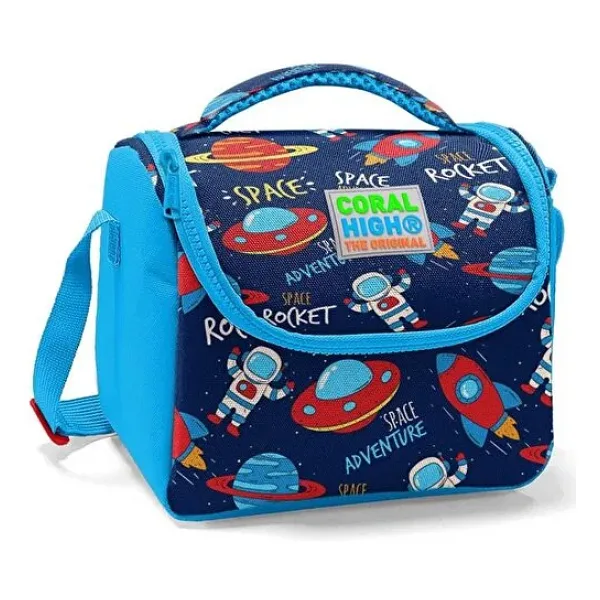 Coral High 11807 Uzay Desenli Termoslu Beslenme Çantası