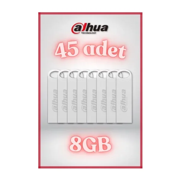 Dahua 45 Adet 8gb Metal USB Flash Bellek U106