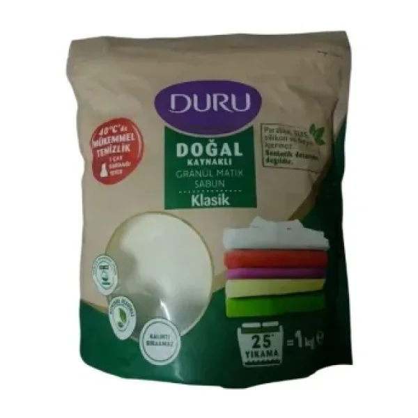 Duru Doğal Granül Matik Sabun Klasik 1000 gr - 1 kg