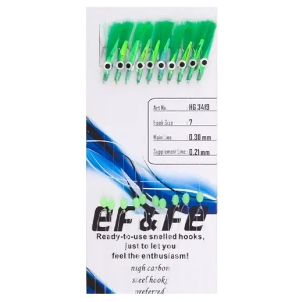 Effe Hg3419 10'Lu Sabiki Çapari No:9 Renk:3419