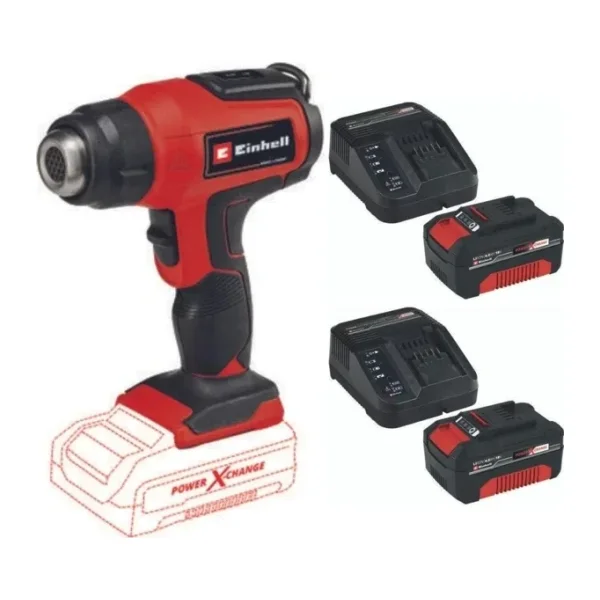 Einhell TE-HA 18 Li Çift Akülü 4 Ah Sıcak Hava Tabancası