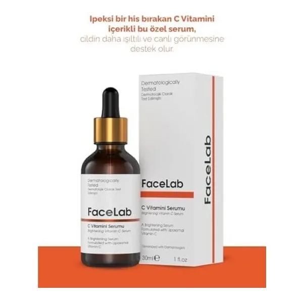 FaceLab Aydınlatıcı C Vitamini Serumu 30 ml