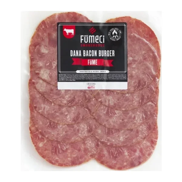 Fümeci Smokehouse %100 Dana Bacon 1000 g