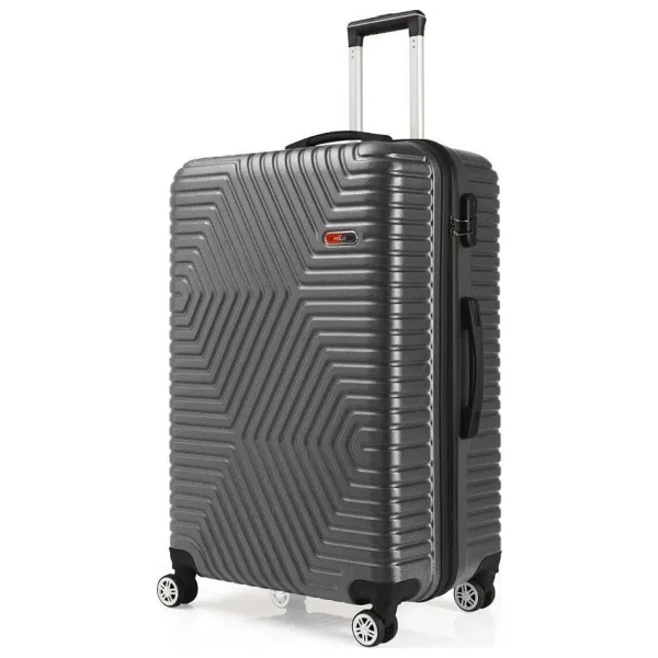 G&d Polo Suitcase Abs Koyu Gri Büyük Boy Valiz 600.02-B