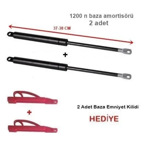 Gasan Baza Amortisörü Gasan Marka 1200N ,2 Adet Baza Pistonu