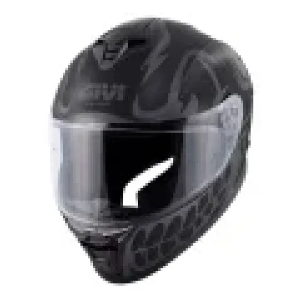 Givi 50.X Bones Mat Siyah Gri Full Face Motor Kaskı