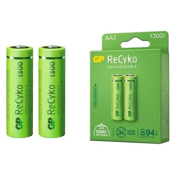 GP GP130AAHCE-2EB2 1300 mAh Şarjlı AA Kalem Pil