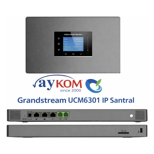 GrandStream UCM6301 IP Telefon Santrali