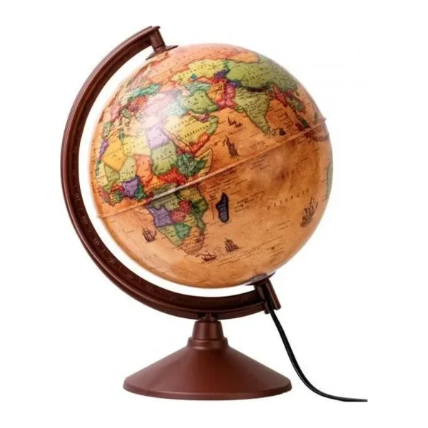 Gürbüz 48205 20 cm Modern Işıklı Antik Küre
