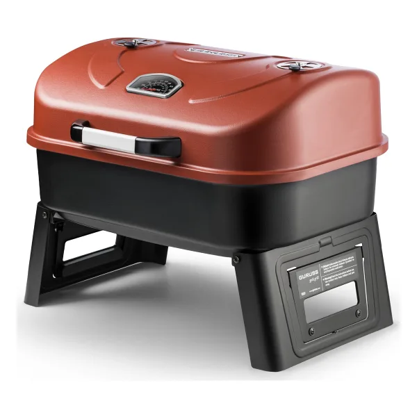 Guruss Go & Grill Kırmızı Barbekü Mangal