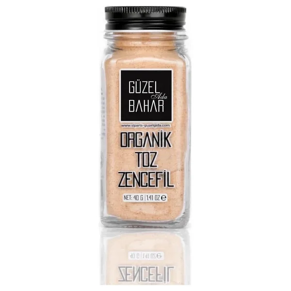 Güzel Ada Organik 40 gr Toz Zencefil