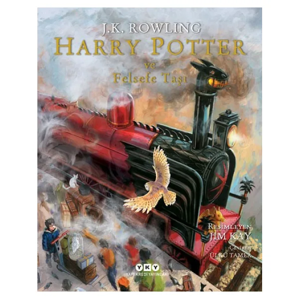 Harry Potter ve Felsefe Taşı 1. Kitap Resimli Özel Baskı - J.K Rowling