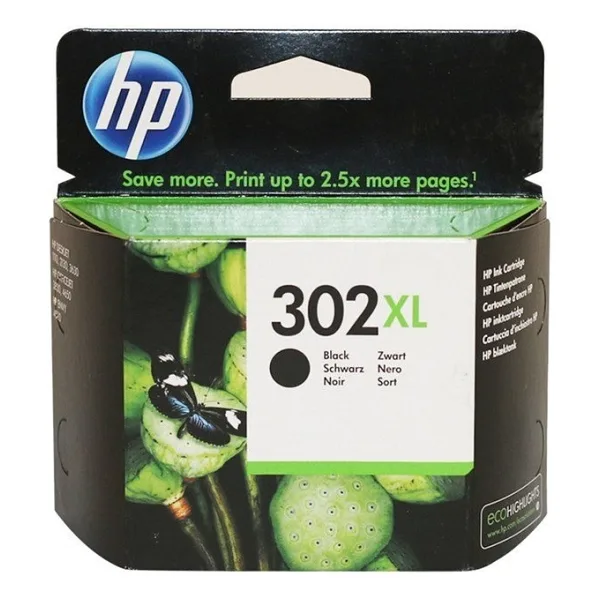 HP 302XL F6U68AE Siyah Kartuş