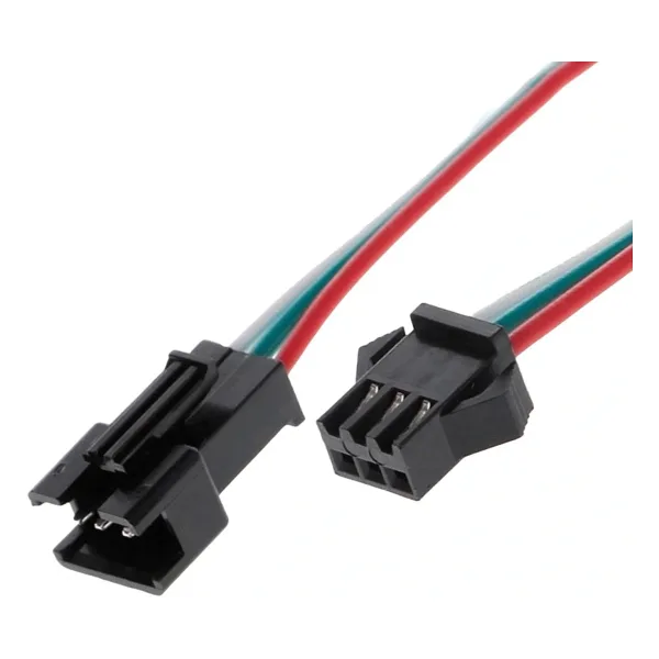 IC-261J-3 JST SM 3P Kablolu Konnektör Takım