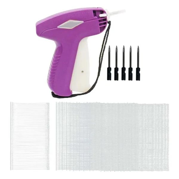 İşkur Makina Standart 45mmTekstil Kılçık ve Tabancası ve 5 Li Yedek Iğnesi Set