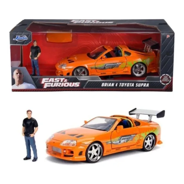 Jada Fast and Furious 1995 Toyota Supra ve Figür 9330738314R00