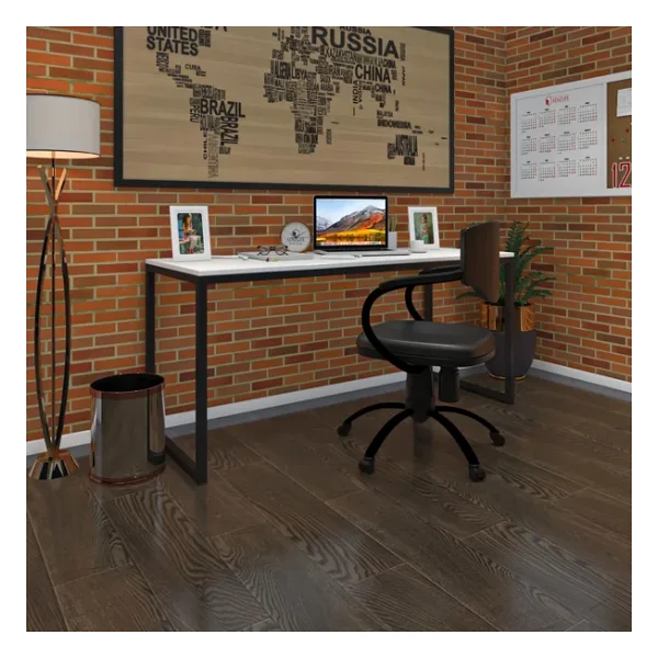 Kenzlife ofis bilgisayar çalışma masası ayvalık130 byzsyh 75x130x60 metal ayaklı masa