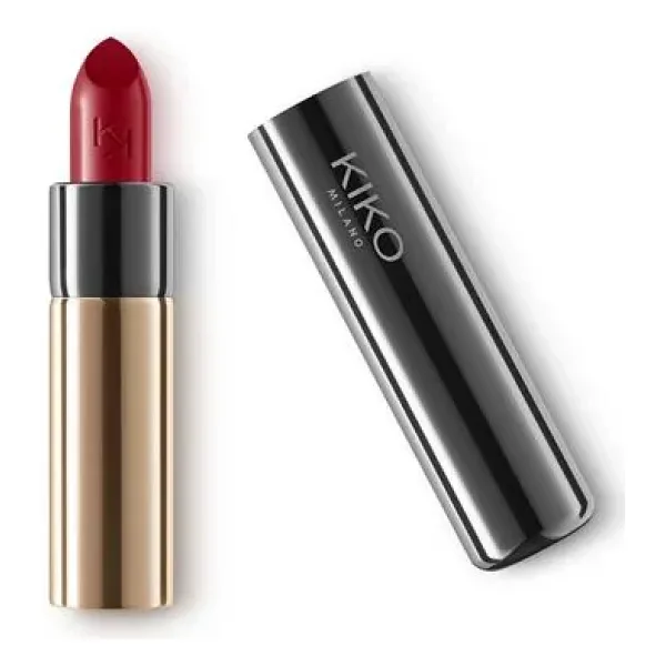 KIKO Milano Gossamer Emotion Creamy 113 Pearly Tulip Red Stick Ruj