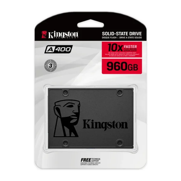Kingston A400 SA400S37/960G SATA 3.0 2.5" 960 GB SSD