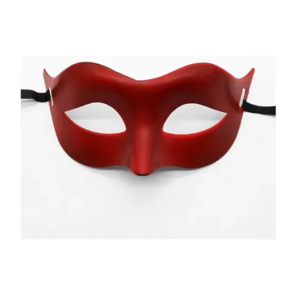 Kırmızı Renk Masquerade Kostüm Partisi Venedik Balo Maskesi