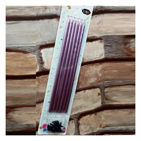 Kuzey 6 Adet Ince Uzun Pembe Pasta Mumu Pembe Doğum Günü Pasta Mumu Pembe Pasta Mumu Pembe Mum Pink Candle
