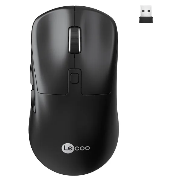 Lenovo Lecoo WS216 Siyah Ergonomik Optik Kablosuz Mouse