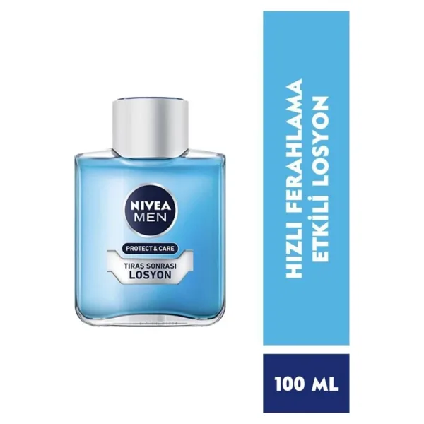 Men Erkek Tıraş Sonrası Losyon Protect&care 100ml, Hızlı Ferahlama, Nemlendirici, Pantenol, Aloevera