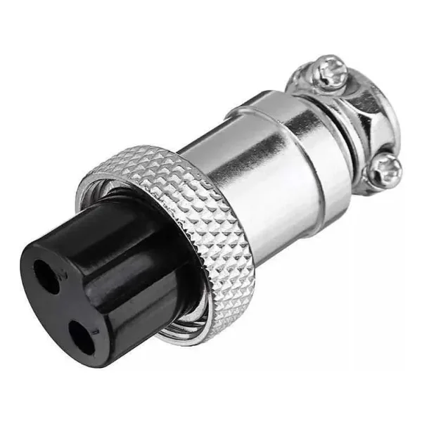 Mike Konnektör 2-Pin 16mm - Dişi