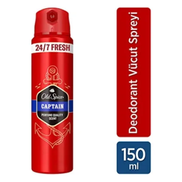 Old Spice Captain 150 ml 3 Adet Erkek Deodorant