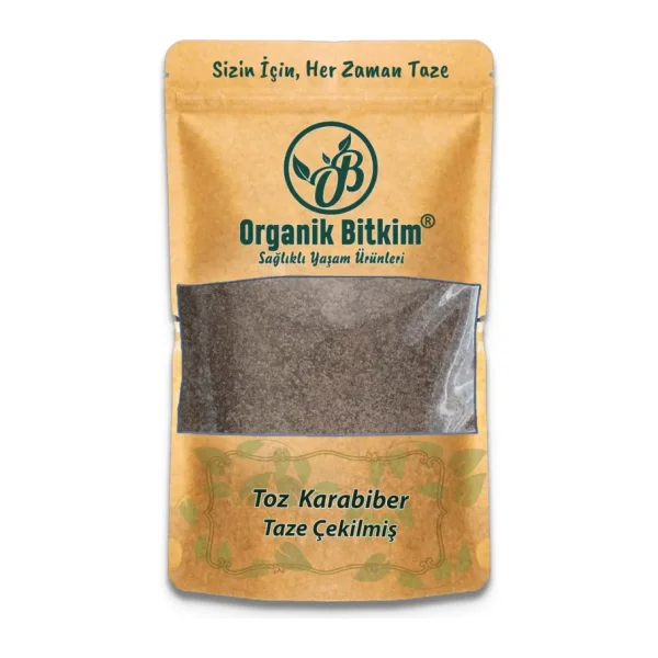 Organik Bitkim Toz Karabiber 1 kg