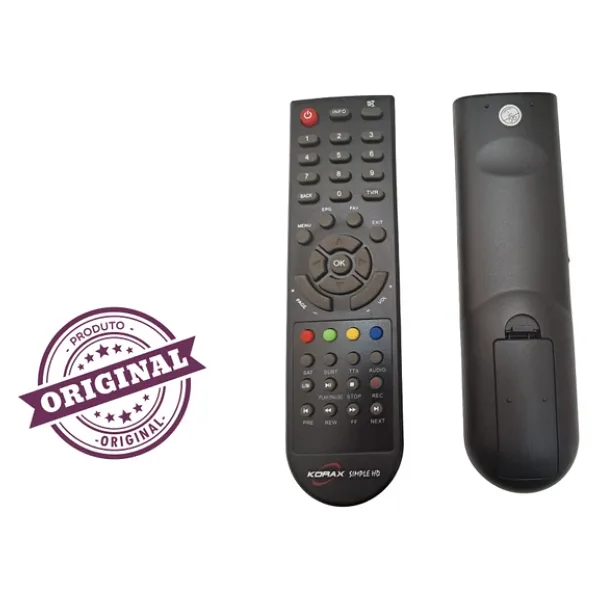 Orjinal Korax Sımple Hd Uydu Alıcısı Kumandası