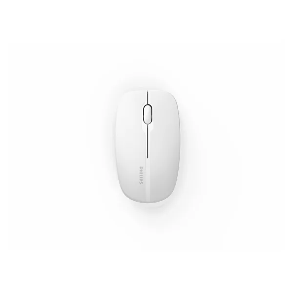 Philips SPK7418 Beyaz Sessiz Optik Kablosuz Mouse