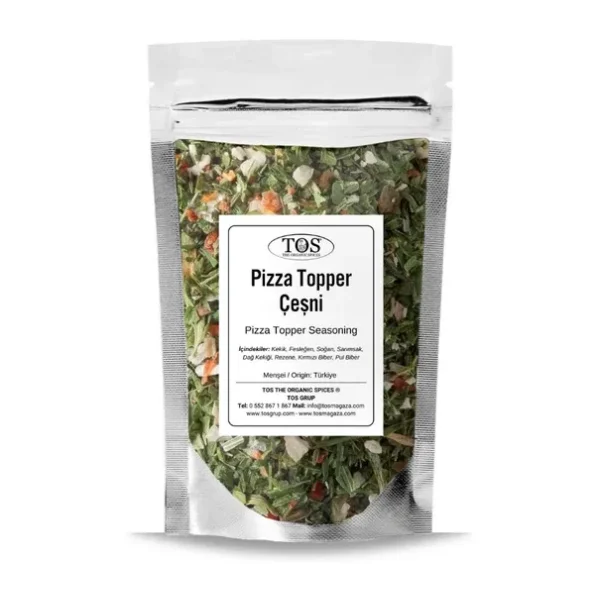 Pizza Topper Çeşni 100 gr (1. Kalite)