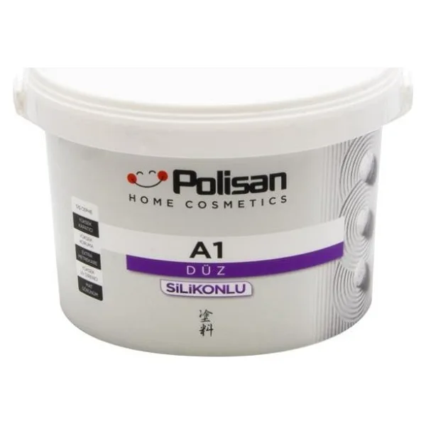 Polisan A1 Düz Silikonlu 7.5 lt Dış Cephe Boyası