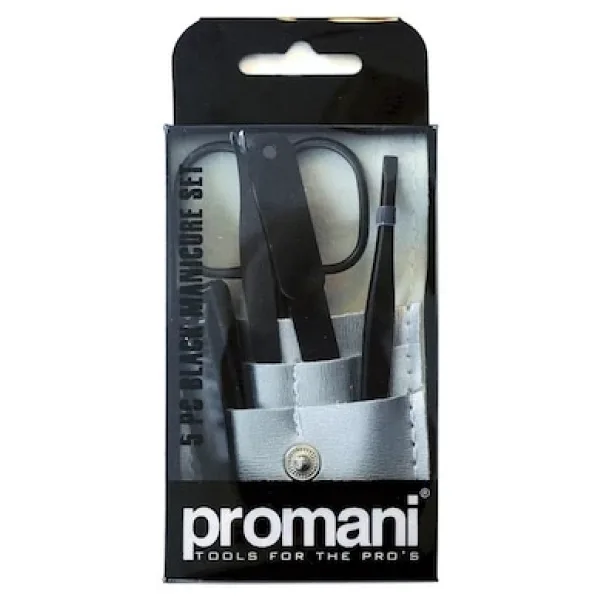 Promani 5'li Siyah Manikür Seti PR-115