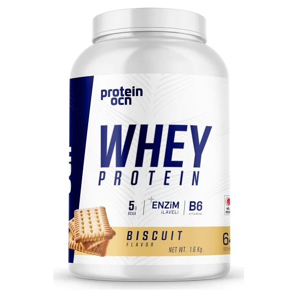 Proteinocean 1600 gr Bisküvi Aromalı Whey Protein Tozu