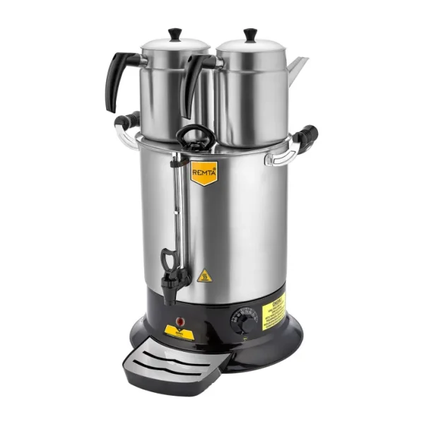 Remta PT14 Platin Çift Demlikli 17 lt Çay Makinesi