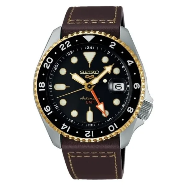 Seiko 5 Sports SKX SSK036K Deri Kordon Erkek Kol Saati