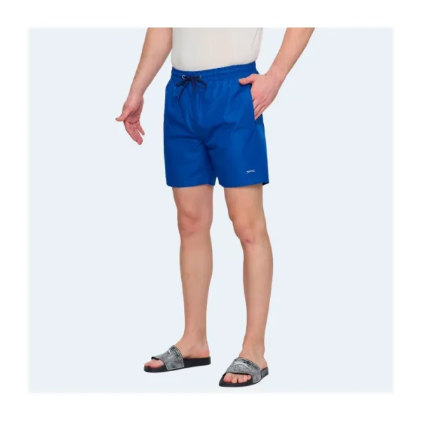 Slazenger Rodolf Saks Mavi Erkek Deniz Şortu