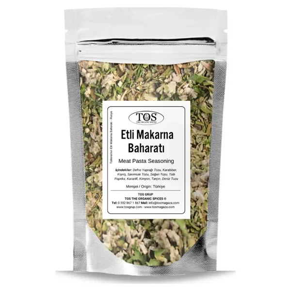Tatiana'nın Etli Makarna Baharatı 100 gr Tatiana's Meat Pasta Seasoning
