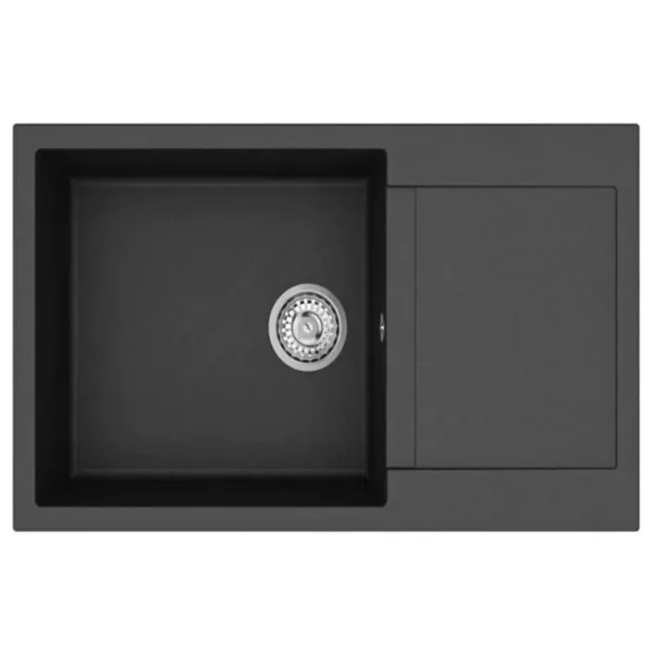 Teka Clivo 60 B-Tq 1b 1d Siyah Granit Eviye