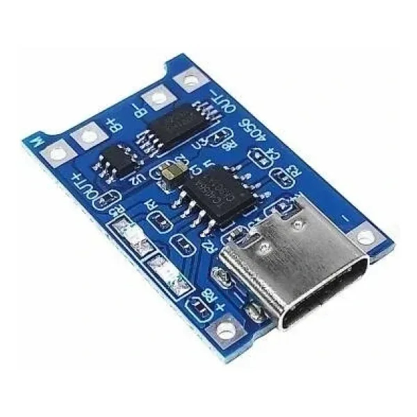 Tp4056 3,7v Mini Şarj Devresi - Korumalı Mod Type C