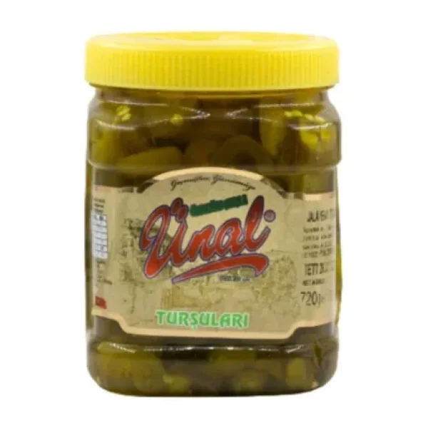 Ünal Jalapeno Biber Turşusu (600 G) X4 Adet