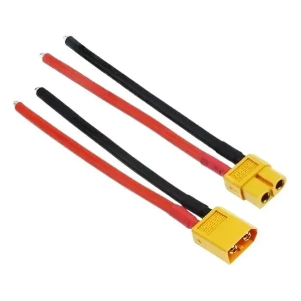 XT60 Dişi-Erkek Lipo Pil Şarj Kablosu Seti 10cm